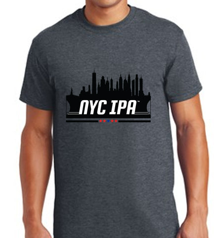 Dark Grey T-Shirt featuring original NYC IPA® brand logo - SOLD OUT