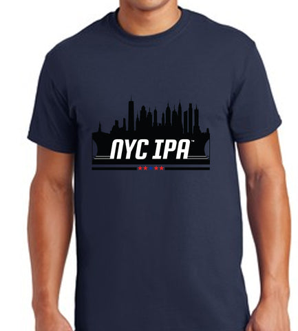 Dark Navy T-Shirt featuring original NYC IPA® brand logo - SOLD OUT